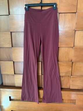 lululemon athletica High-Rise Flare Pants in Wine